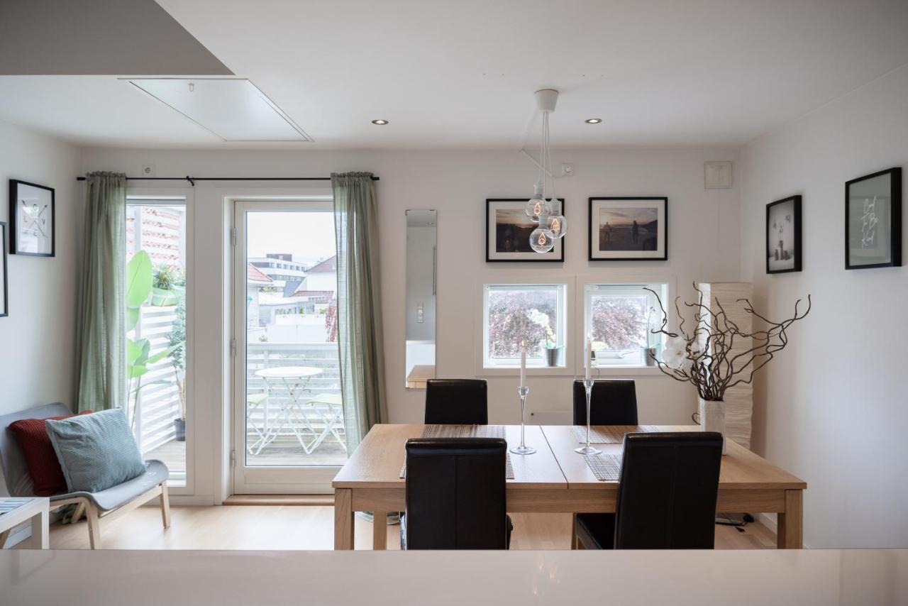 Central Top Floor Apartment Stavanger Dış mekan fotoğraf