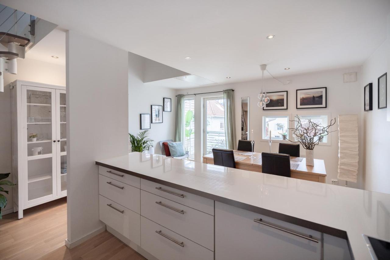 Central Top Floor Apartment Stavanger Dış mekan fotoğraf